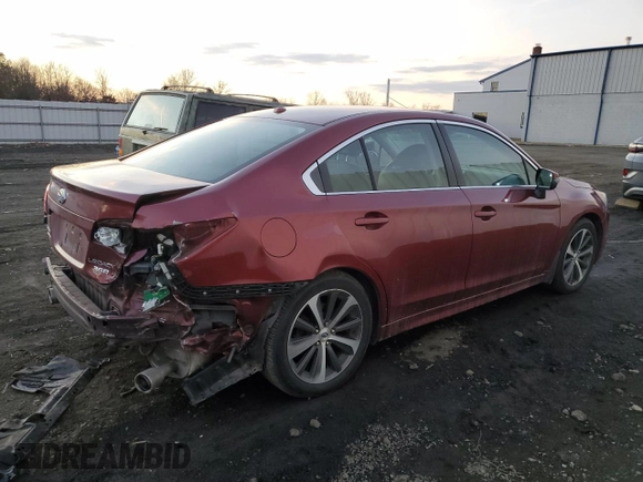 2015 Subaru Legacy 3.6R Limited with VIN 4S3BNEN62F3039149, listed as a Copart auction lot 89079375 with 176,629 mi miles and Salvage Title. Bid and sale history available at carsss.com. Image 3.