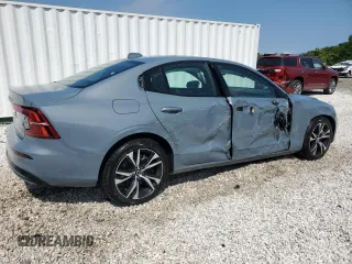 2024 Volvo S60 Core Dark Theme with VIN 7JRL12FK3RG321244, listed as a Copart auction lot 63919284 with 5,887 mi miles and Clean Title. Bid and sale history available at carsss.com. Image 3.