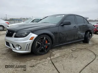 2009 Mercedes-Benz C 63 AMG with VIN WDDGF77X29F200760, listed as a Copart auction lot 42712085 with 190,527 mi miles and Salvage Title. Bid and sale history available at DreamBid. Image 1.
