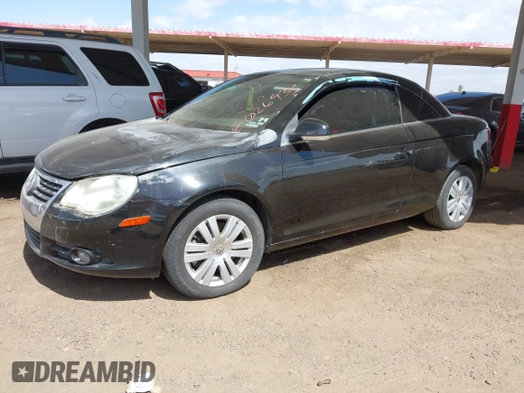 2007 Volkswagen Eos with VIN WVWAA71F07V026933, listed as a IAAI auction lot 41937721 with 151,053 mi miles and . Bid and sale history available at DreamBid. Image 2.