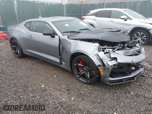2023 Chevrolet Camaro LT1 with VIN 1G1FF1R77P0132786, listed as a IAAI auction lot 41864537 with 4,643 mi miles and . Bid and sale history available at DreamBid. Image 1.