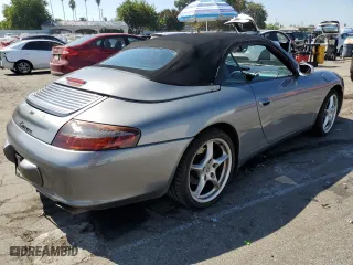 2002 Porsche 911 Carrera with VIN WP0CA29932S654599, listed as a Copart auction lot 73353524 with 179,000 mi miles and Clean Title. Bid and sale history available at carsss.com. Image 3.