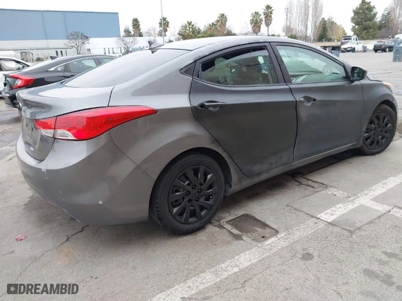 2012 Hyundai Elantra Limited with VIN 5NPDH4AE8CH140431, listed as a IAAI auction lot 41461031 with 202,489 mi miles. Bid and sale history available at carsss.com. Image 4.