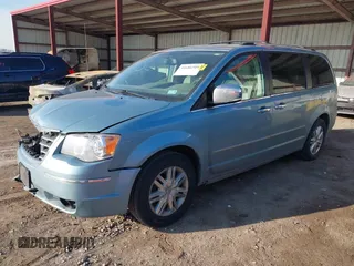 2010 Chrysler Town & Country Limited with VIN 2A4RR6DX9AR153422, listed as a IAAI auction lot 41686509 with 237,868 mi miles. Bid and sale history available at carsss.com. Image 2.
