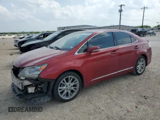 2010 Lexus HS 250h with VIN JTHBB1BA6A2010860, listed as a Copart auction lot 54854025 with 164,532 mi miles and Salvage Title. Bid and sale history available at DreamBid. Image 1.