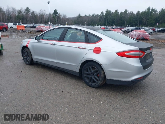 2014 Ford Fusion SE with VIN 1FA6P0HD4E5352723, listed as a IAAI auction lot 42011460 with 118,561 mi miles. Bid and sale history available at carsss.com. Image 3.