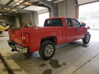 2008 Chevrolet Silverado 1500 Work Truck with VIN 1GCEC19XX8Z178122, listed as a Copart auction lot 49878925 with 63,585 mi miles and Salvage Title. Bid and sale history available at carsss.com. Image 3.