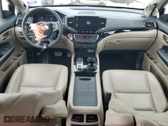 2021 Honda Pilot Touring 8-Passenger with VIN 5FNYF5H90MB001805, listed as a Copart auction lot 79101514 with 41,607 mi miles and Salvage Title. Bid and sale history available at DreamBid. Image 8.