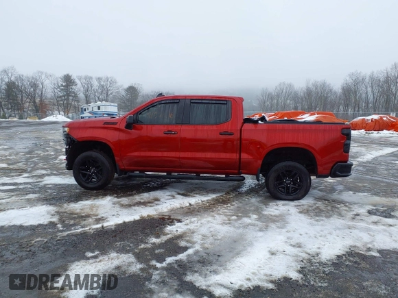 2020 Chevrolet Silverado 1500 LT Trail Boss with VIN 3GCPYFED5LG152801, listed as a IAAI auction lot 41524216 with 92,940 mi miles. Bid and sale history available at carsss.com. Image 14.