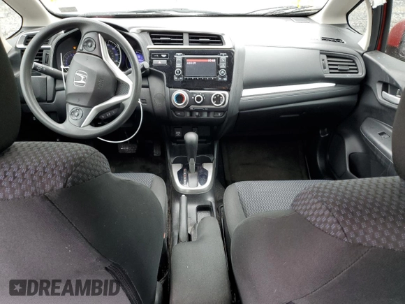 2019 Honda Fit LX with VIN 3HGGK5H46KM753207, listed as a Copart auction lot 61020305 with 25,283 mi miles and Salvage title. Bid and sale history available at DreamBid. Image 8.