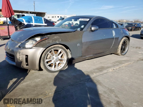 2007 Nissan 350Z Enthusiast z VIN JN1BZ34D47M504571, wystawiony jako Copart lot #45750695 z przebiegiem Nie podano mil oraz Czysty tytuł • Clean title. Historia ofert i sprzedaży dostępna na DreamBid. Obrazek 1.