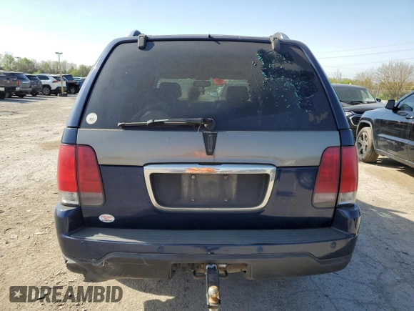 2005 Lincoln Aviator with VIN 5LMEU88H55ZJ02165, listed as a Copart auction lot 54225645 with Not provided miles and Salvage title. Bid and sale history available at DreamBid. Image 6.