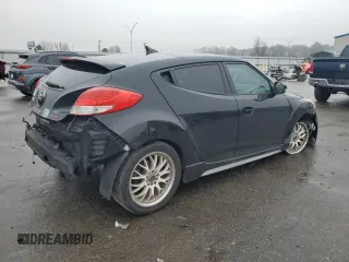 2013 Hyundai Veloster Turbo z VIN KMHTC6AE4DU155792, wystawiony jako Copart lot #83189014 z przebiegiem 70 033 mil mil oraz Szkoda całkowita • Salvage title. Historia ofert i sprzedaży dostępna na DreamBid. Obrazek 3.