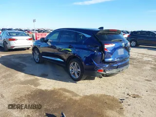 2021 Acura RDX w/Advance Package with VIN 5J8TC2H73ML018743, listed as a IAAI auction lot 41209605 with 40,039 mi miles. Bid and sale history available at carsss.com. Image 3.