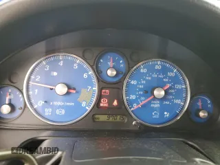 1999 Mazda MX-5 Miata with VIN JM1NB3532X0134801, listed as a Copart auction lot 83838374 with 97,015 mi miles and Salvage title. Bid and sale history available at DreamBid. Image 9.