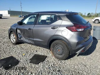 2024 Nissan Kicks S with VIN 3N1CP5BV3RL471450, listed as a Copart auction lot 53085745 with 9,448 mi miles and Salvage Title. Bid and sale history available at carsss.com. Image 2.