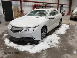 2016 Acura TLX with VIN 19UUB1F32GA015947, listed as a IAAI auction lot 41495180 with 101,789 mi miles. Bid and sale history available at carsss.com. Image 17.