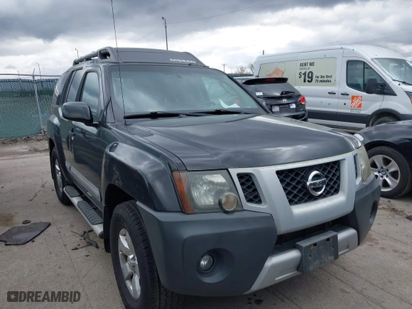 2011 Nissan Xterra Pro-4X with VIN 5N1AN0NW7BC506280, listed as a IAAI auction lot 41829719 with 120,087 mi miles. Bid and sale history available at carsss.com. Image 1.