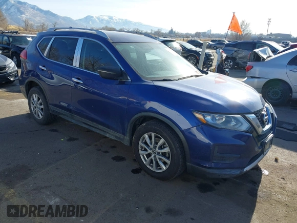 2017 Nissan Rogue SV with VIN KNMAT2MV6HP534295, listed as a IAAI auction lot 41150780 with 131,709 mi miles and . Bid and sale history available at carsss.com. Image 1.