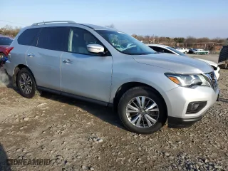 2017 Nissan Pathfinder SV with VIN 5N1DR2MM0HC622555, listed as a Copart auction lot 84975194 with 145,245 mi miles and Clean Title. Bid and sale history available at carsss.com. Image 4.