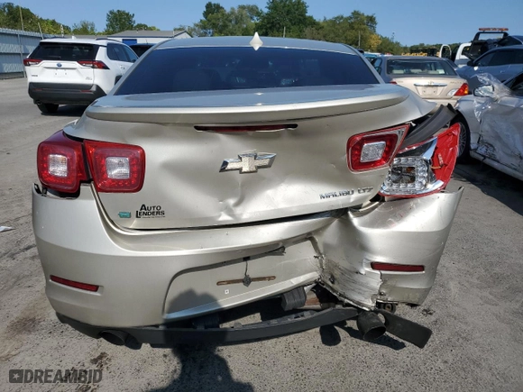 2014 Chevrolet Malibu LTZ with VIN 1G11H5SL9EF217643, listed as a Copart auction lot 70065674 with 168,550 mi miles and Salvage Title. Bid and sale history available at carsss.com. Image 6.