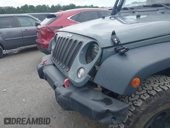 2015 Jeep Wrangler Unlimited Sport with VIN 1C4HJWDG1FL635620, listed as a IAAI auction lot 42396137 with 87,352 mi miles and . Bid and sale history available at DreamBid. Image 6.