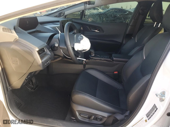 2024 Toyota Prius LE with VIN JTDACAAU7R3021135, listed as a Copart auction lot 43271765 with 18,416 mi miles and Salvage Title. Bid and sale history available at carsss.com. Image 7.