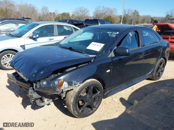 2012 Mitsubishi Lancer ES with VIN JA32U2FU1CU018456, listed as a IAAI auction lot 41487074 with 201925 miles. Bid and sale history available at carsss.com. Image 17.