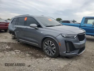 2021 Cadillac XT6 AWD Sport z VIN 1GYKPHRS9MZ165189, wystawiony jako Copart lot #58482665 z przebiegiem Nie podano mil oraz Szkoda całkowita • Salvage title. Historia ofert i sprzedaży dostępna na DreamBid. Obrazek 4.