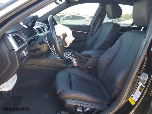 2018 BMW 3 Series 330i with VIN WBA8B9G56JNU57321, listed as a Copart auction lot 42263205 with 76,327 mi miles and Salvage Title. Bid and sale history available at carsss.com. Image 7.