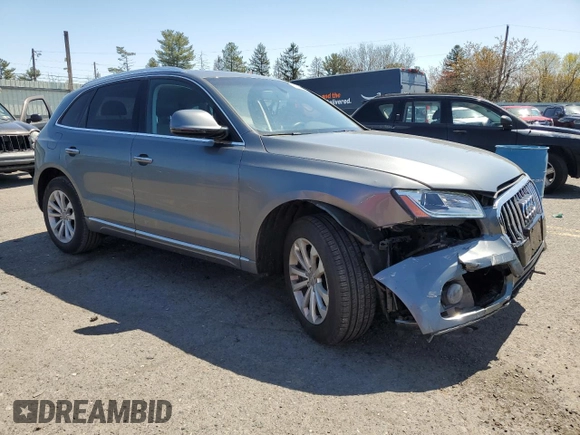 2016 Audi Q5 Premium Plus with VIN WA1L2AFP4GA003287, listed as a Copart auction lot 53576855 with 66,937 mi miles and Salvage Title. Bid and sale history available at carsss.com. Image 4.