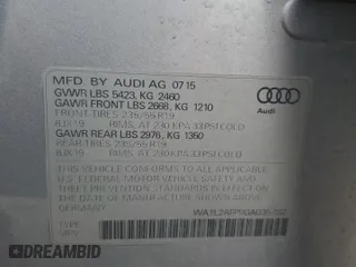2016 Audi Q5 Premium Plus with VIN WA1L2AFP9GA035782, listed as a Copart auction lot 45605595 with 104,729 mi miles and Clean Title. Bid and sale history available at carsss.com. Image 13.