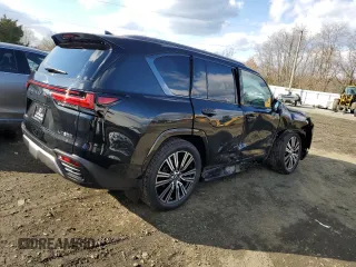 2023 Lexus LX 600 Luxury z VIN JTJGB7CX2P4037884, wystawiony jako Copart lot #77692553 z przebiegiem 9 866 mil mil oraz . Historia ofert i sprzedaży dostępna na DreamBid. Obrazek 3.