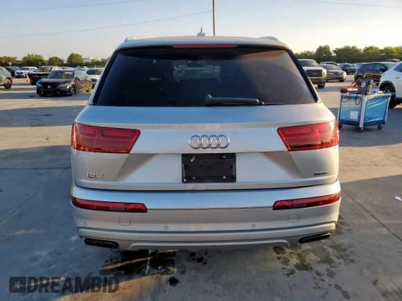 2018 Audi Q7 Premium Plus with VIN WA1LHAF70JD050501, listed as a Copart auction lot 66149525 with 142,857 mi miles and Clean title. Bid and sale history available at DreamBid. Image 6.
