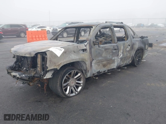 2008 Cadillac Escalade EXT z VIN 3GYFK62858G259191, wystawiony jako IAAI lot #41486225 z przebiegiem Nie podano mil oraz . Historia ofert i sprzedaży dostępna na DreamBid. Obrazek 2.