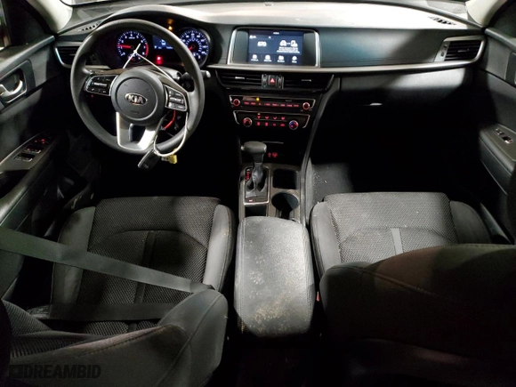 2020 Kia Optima SE with VIN 5XXGT4L35LG433187, listed as a Copart auction lot 83305624 with 75,533 mi miles and Salvage Title. Bid and sale history available at carsss.com. Image 8.