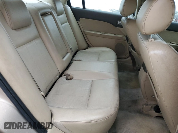 2006 Mercury Milan Premier with VIN 3MEFM08Z56R610100, listed as a Copart auction lot 48960835 with 0 mi miles and Salvage Title. Bid and sale history available at carsss.com. Image 10.