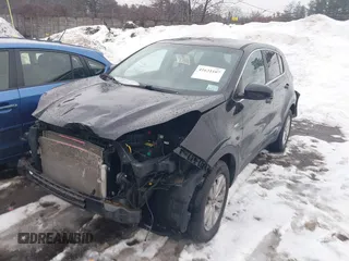 2017 Kia Sportage LX with VIN KNDPMCAC9H7187268, listed as a IAAI auction lot 41631107 with 107,135 mi miles and . Bid and sale history available at carsss.com. Image 17.