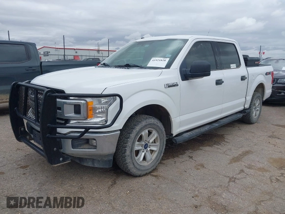 2018 Ford F-150 XL with VIN 1FTEW1EG2JKD10883, listed as a IAAI auction lot 41921828 with 156,780 mi miles. Bid and sale history available at carsss.com. Image 17.