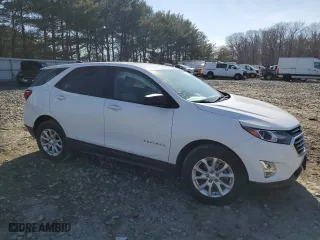 2019 Chevrolet Equinox LS with VIN 2GNAXHEV6K6152806, listed as a Copart auction lot 46616695 with 62,982 mi miles and Salvage Title. Bid and sale history available at carsss.com. Image 4.