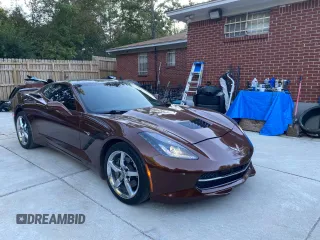 2015 Chevrolet Corvette 2LT with VIN 1G1YD2D79F5112312, listed as a Copart auction lot 78757304 with 64,492 mi miles and Clean Title. Bid and sale history available at carsss.com. Image 1.