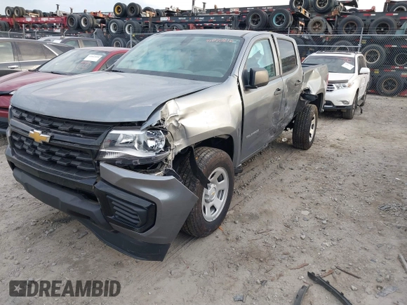 2022 Chevrolet Colorado 2WD Work Truck with VIN 1GCGSBEN4N1319525, listed as a IAAI auction lot 41070216 with 22,337 mi miles and . Bid and sale history available at DreamBid. Image 18.