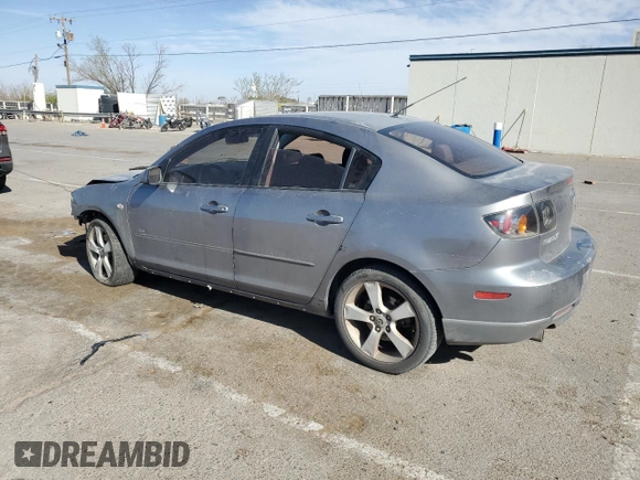 2005 Mazda 3 s with VIN JM1BK123051308514, listed as a Copart auction lot 51306365 with 185,771 mi miles and Salvage Title. Bid and sale history available at DreamBid. Image 2.