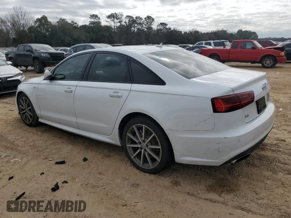 2017 Audi A6 Premium Plus with VIN WAUF2AFCXHN031862, listed as a Copart auction lot 42570865 with 106,750 mi miles and Salvage Title. Bid and sale history available at carsss.com. Image 2.