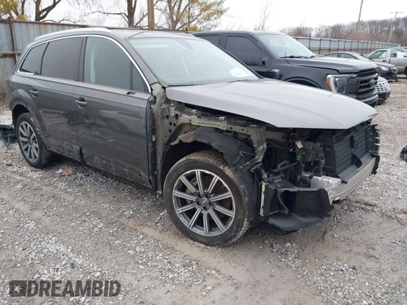 2019 Audi Q7 Premium Plus with VIN WA1LAAF71KD029212, listed as a IAAI auction lot 41489329 with 80,246 mi miles and . Bid and sale history available at DreamBid. Image 1.