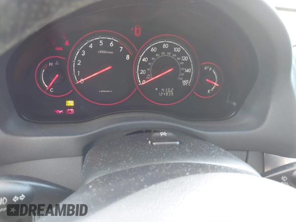 2005 Subaru Legacy with VIN 4S3BP686356321356, listed as a IAAI auction lot 41966786 with 124,939 mi miles and . Bid and sale history available at DreamBid. Image 7.