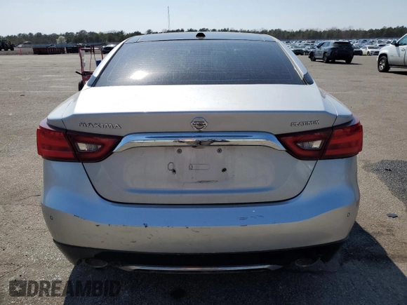 2017 Nissan Maxima Platinum with VIN 1N4AA6AP9HC432439, listed as a Copart auction lot 54604075 with Not provided miles and Non repairable. Bid and sale history available at DreamBid. Image 6.