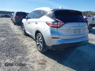 2017 Nissan Murano Platinum z VIN 5N1AZ2MG8HN113914, wystawiony jako IAAI lot #41212511 z przebiegiem 127 925 mil mil oraz . Historia ofert i sprzedaży dostępna na DreamBid. Obrazek 3.