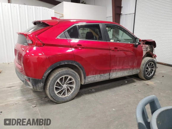 2020 Mitsubishi Eclipse Cross ES with VIN JA4AT3AA2LZ000791, listed as a Copart auction lot 51672075 with 71,448 mi miles and Salvage title. Bid and sale history available at DreamBid. Image 3.