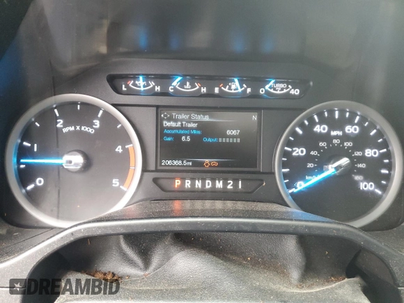 2017 Ford F-250 XL with VIN 1FT7W2AT2HEB73907, listed as a Copart auction lot 50268335 with 206,368 mi miles and Salvage title. Bid and sale history available at DreamBid. Image 9.